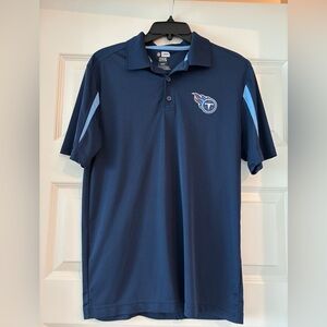 Tennessee Titans Men’s NFL Team Apparel Polo Size Medium